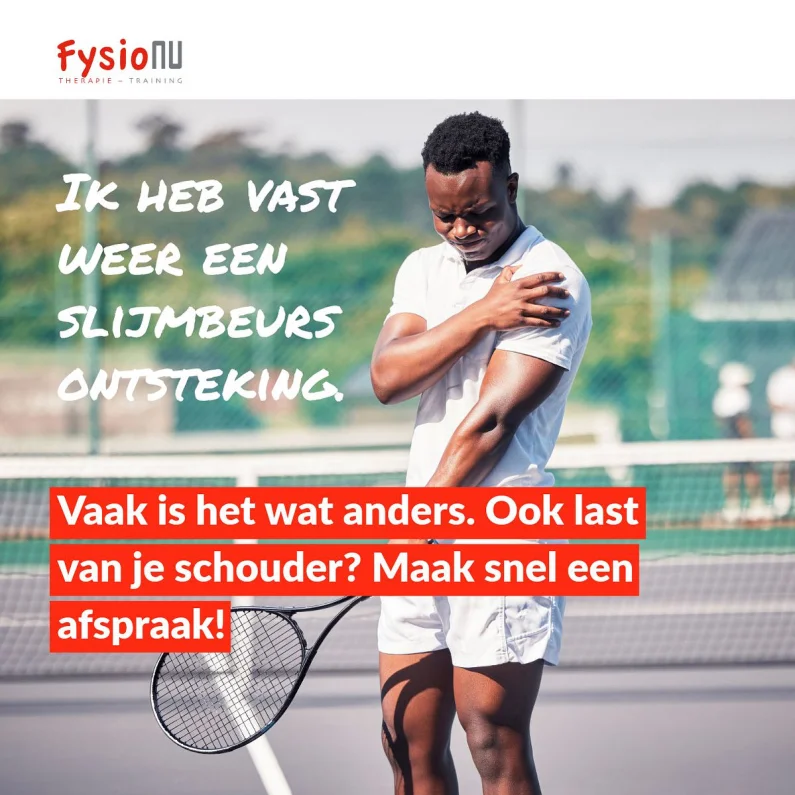 Last van je schouder?