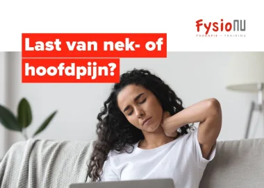 Nekpijn Hoofdpijn Nekklachten