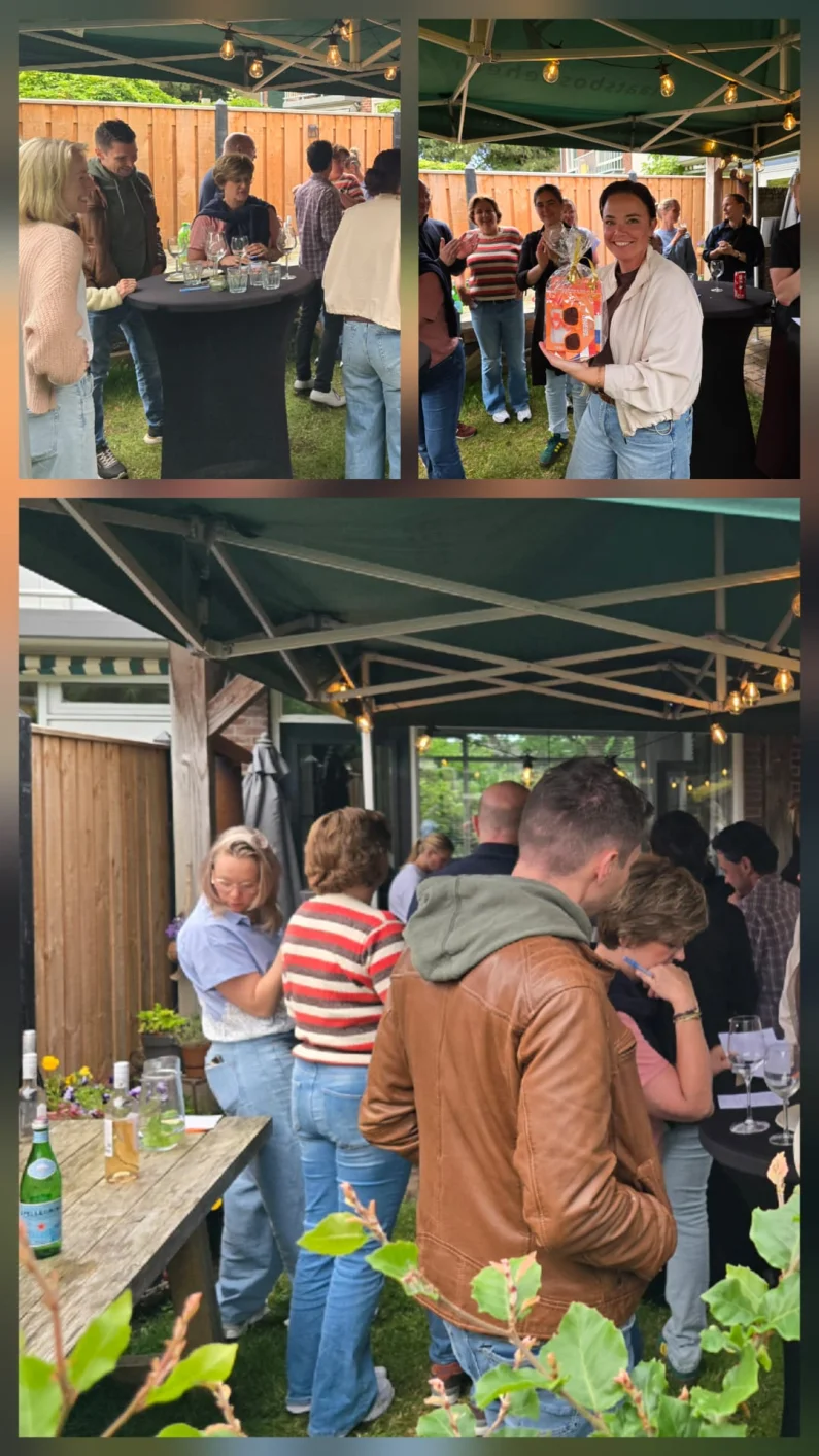 Gezellige Team zomerborrel!