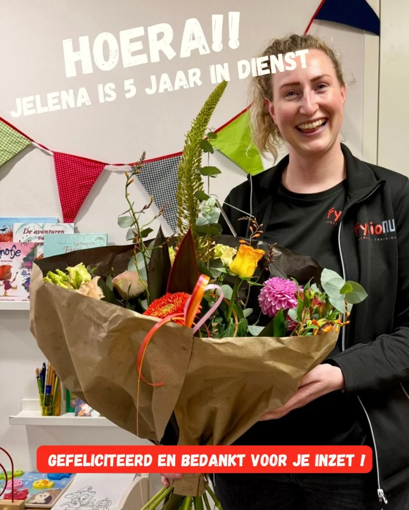 Jelena 5 jaar in dienst!