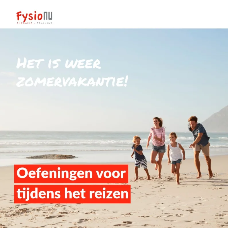 Oefeningen voor tijdens het reizen