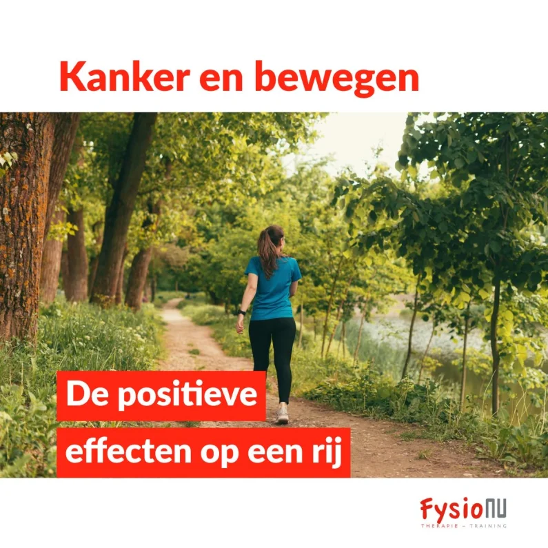 De voordelen van bewegen bij kanker