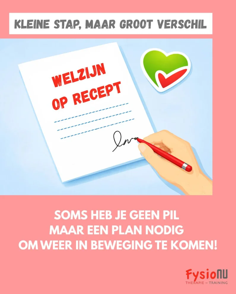 Welzijn op recept
